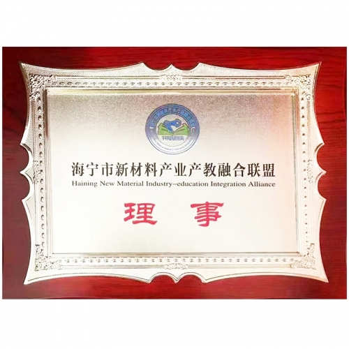 海寧市新材料產業(yè)產教融合聯盟 理事